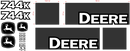 Deere 744K Decal Set