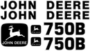 Deere 750B Decal Set
