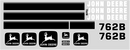 Deere 762B II Decal Set