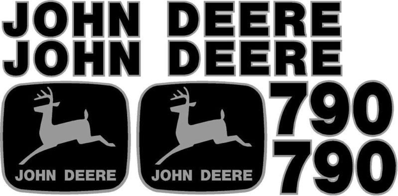 Deere 790 Decal Set