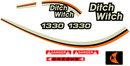 Ditch Witch 1330 Decal Set