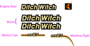 Ditch Witch MX27 Decal Set