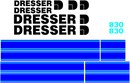 Dresser 830 Decal Set