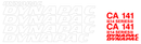 Dynapac CA141D Decal Set