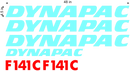 Dynapac F141C Decal Set