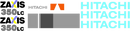 Hitachi ZX350 LC-5 Decal Set