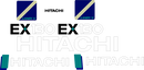 Hitachi EX130K-5  Decal Set
