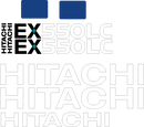 Hitachi EX550 LC-5 Decal Set
