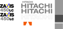 Hitachi ZX450 LC Decal Set