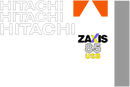 Hitachi ZX85USB-3  Decal Set