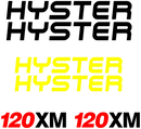 Hyster H120XM Decal Set