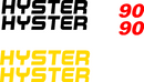 Hyster H90XM Decal Set
