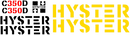 Hyster C350D Decal Set