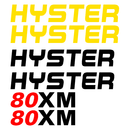 Hyster H80XM Decal Set