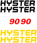 Hyster H90XMS Decal Set