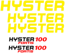 Hyster S100FTBCS Decal Set