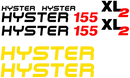 Hyster S155XL2 Decal Set