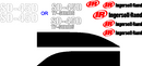 Ingersoll Rand SD45D Decal Set