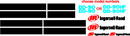Ingersoll Rand DD90HF Decal Set