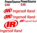 Ingersoll Rand G40 Decal Set