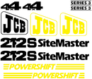 JCB 212S III Decal Set