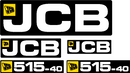 JCB 515-40  Decal Set