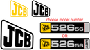 JCB 526-56 Decal Set