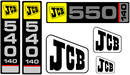 JCB 550-140 Decal Set
