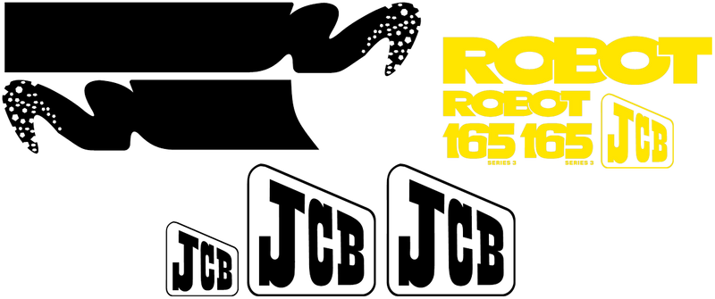 JCB ROBOT 165 II Decal Set