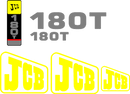 JCB 180T Decal Set