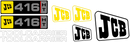 JCB 416HT Decal Set