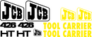 JCB 426HT Decal Set