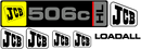 JCB 506CHL Decal Set