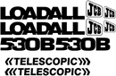 JCB 530B Decal Set