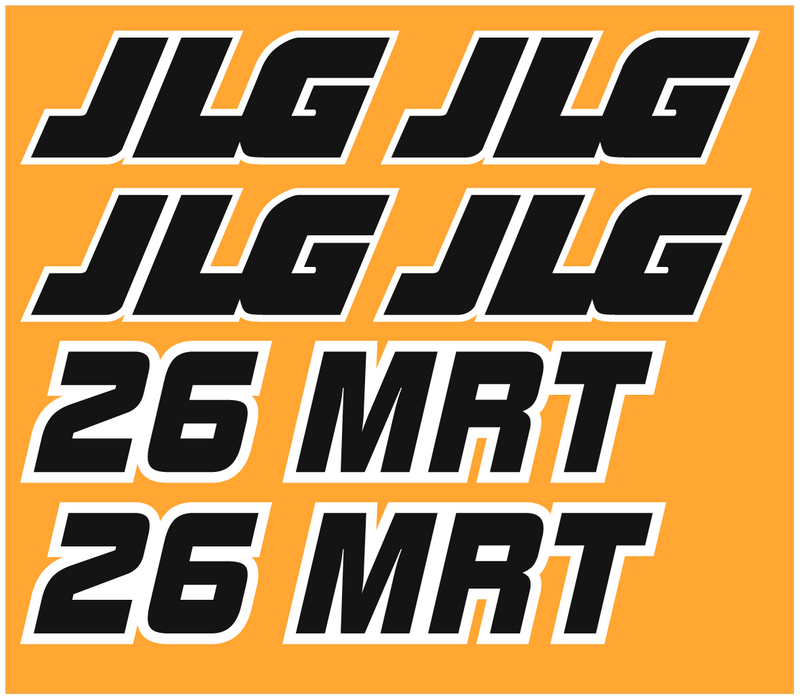 JLG 26MRT Decal Set