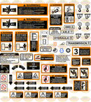 John Deere Grader Safety Set