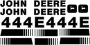 Deere 444E Decal Set