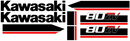 Kawasaki 80zv Decal Set