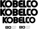 Kobelco 80CS Decal Set