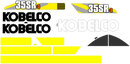 Kobelco 35SR-3 Decal Set