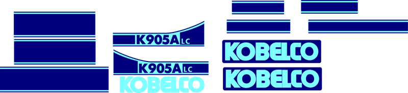 Kobelco K905 LC Decal Set