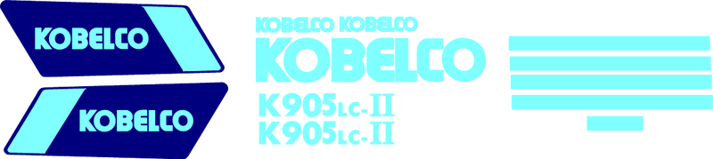 Kobelco K905 LC II Decal Set