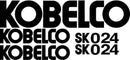 Kobelco SK024 Decal Set