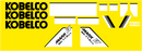 Kobelco SK115DZ IV Decal Set