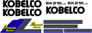 Kobelco SK210 LC-6 Decal Set