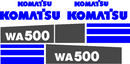 Komatsu WA500-6 Decal Set