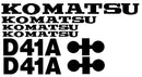 Komatsu D41A-3 Decal Set
