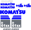 Komatsu D61EX-15 Decal Set
