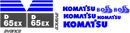 Komatsu D65EX-12 Decal Set