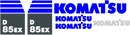 Komatsu D85EX-15 Decal Set
